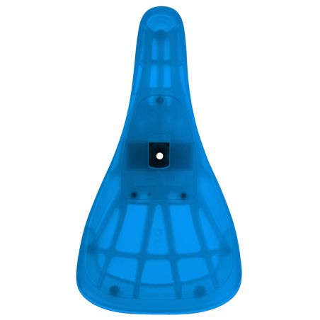 Sillín para tija pivotante VELO VL7101 nylon translucido azul - motoscamaralweb.com