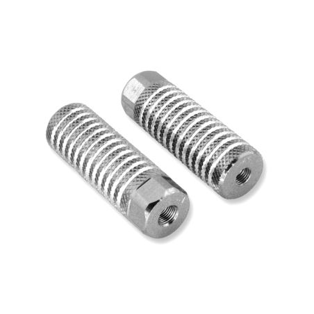 Juego reposapies bici 24Tx26T. Plata - motoscamaralweb.com