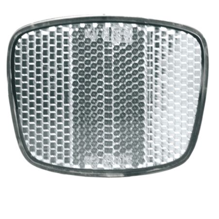 Reflector delantero de bicicleta + soporte sujeción a la horquilla V BIKE - motoscamaralweb.com