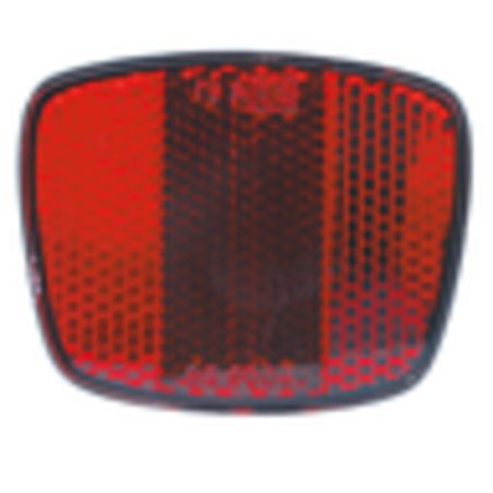 Reflector trasero de bicicleta + soporte sujeción a la tija V BIKE - motoscamaralweb.com