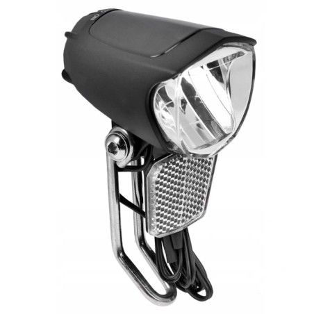 Luz delantera bicicleta LED 200lm para e-bike con baterías 6V-48V - motoscamaralweb.com