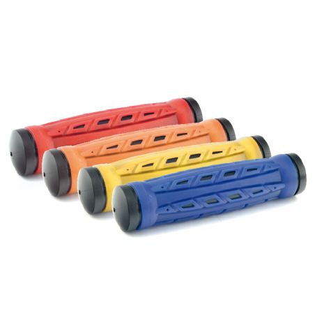 Par puños bici bicolor. Azul - motoscamaralweb.com