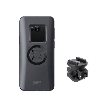 SP CONNECT Moto Bundle fixed on Mirror - Samsung S9+/S8+ - motoscamaralweb.com