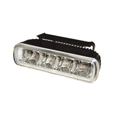 Luz de conducción diurna LED HIGHSIDER rectangular - motoscamaralweb.com