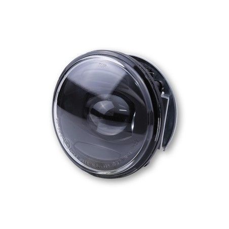 Cristal de faro SHIN YO LED 4 negro - motoscamaralweb.com