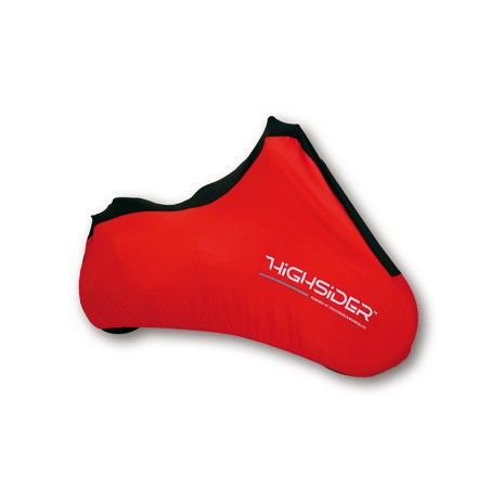Funda cubremoto para interior HIGHSIDER Spandex - Moto / Scooter - Rojo - S - motoscamaralweb.com