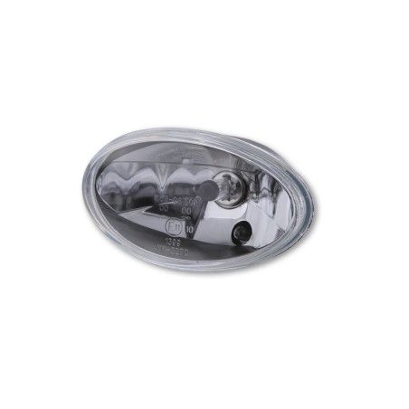 Óptica de faro delantero HIGHSIDER Oval H4 - motoscamaralweb.com