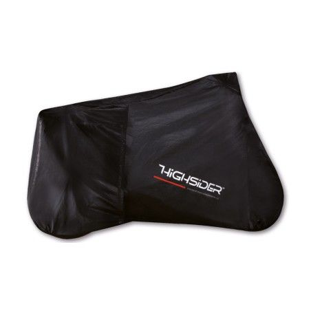 Funda cubremoto para exterior HIGHSIDER Heavy Duty - Moto / Scooter - Negro - M - motoscamaralweb.com