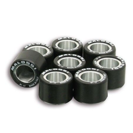Rodillos de variador MALOSSI 25x19mm 18gr - 8 piezas - motoscamaralweb.com