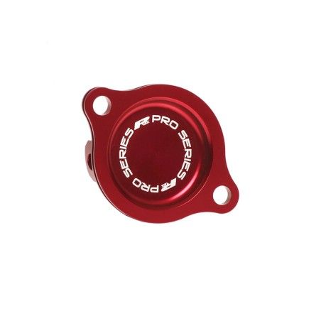Tapa del filtro de aceite RFX Pro (rojo) - Honda CRF150 - motoscamaralweb.com
