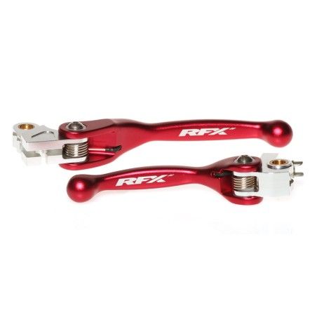 Juego de manetas flexibles forjadas RFX (rojo) - Honda CRF250/450 - motoscamaralweb.com
