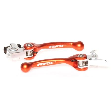 Juego de manetas flexibles forjadas RFX (naranja) - KTM Varios frenos Brembo/embragues Brembo - motoscamaralweb.com