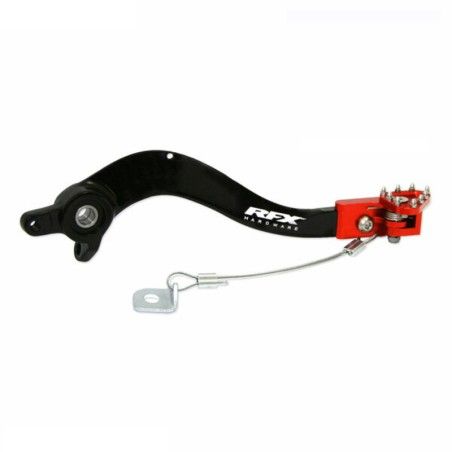 Pedal de freno trasero RFX Pro FT - negro/naranja - motoscamaralweb.com