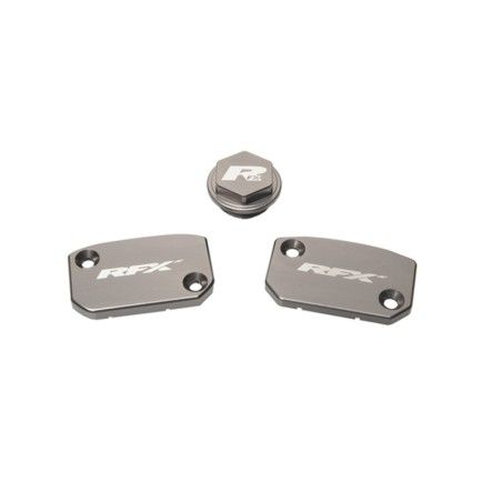 Kit de tapa de depósito RFX Pro (gris mineral) - KTM SX/SXF (freno y embrague Brembo) - motoscamaralweb.com