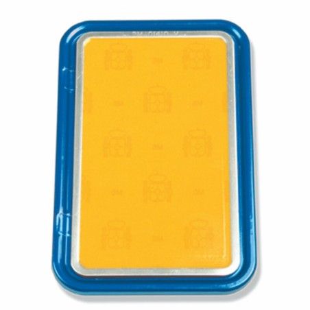 Placa porta matricula scooter azul V PARTS - motoscamaralweb.com