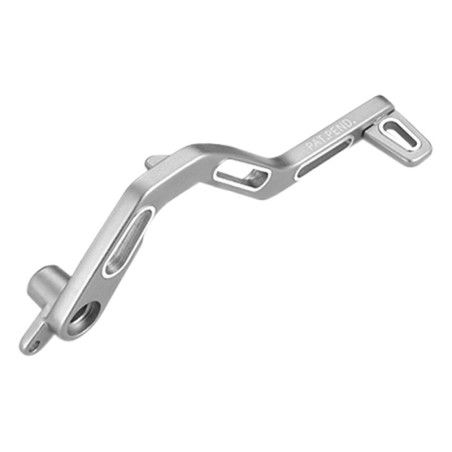 Pedal de freno V PARTS - Derbi aluminio plata - motoscamaralweb.com