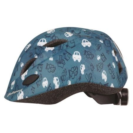 Casco de bicicleta infantil POLISPORT Fun Trip con luz Led talla XS 45/52 cm - motoscamaralweb.com
