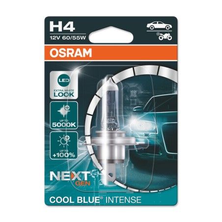 Lámpara OSRAM Cool Blue Intense H4 12V / 60 / 55W - 1 ud - motoscamaralweb.com