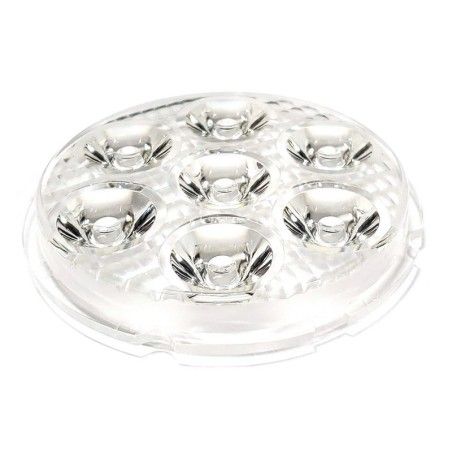 Lente DENALI para luces D7 transparente - unidad - motoscamaralweb.com