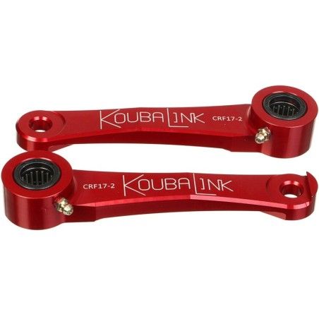 Kit de bajada KOUBALINK (31.8 - 38.1 mm) rojo - Honda - motoscamaralweb.com