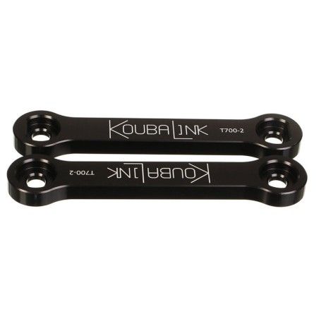 Kit de bajada KOUBALINK (25.4 mm) negro - Yamaha Ténéré 700 - motoscamaralweb.com