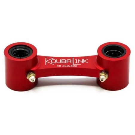 Kit de bajada KOUBALINK (25.4 mm) rojo - Honda XR250R / 400R - motoscamaralweb.com