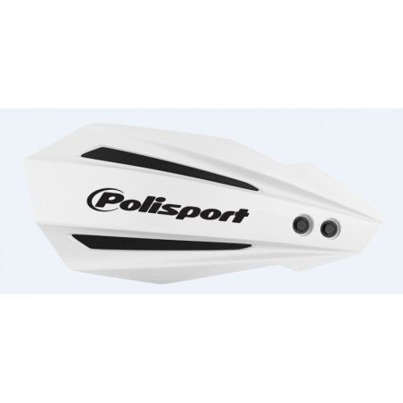 Paramanos POLISPORT MX Bullit Blanco/Negro - HONDA CRF - motoscamaralweb.com