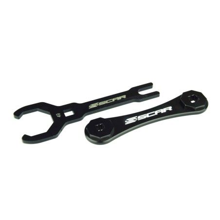 Llave para tapón de horquilla doble SCAR Ø49mm/8 puntos Horquilla KYB - motoscamaralweb.com