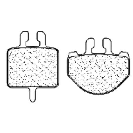 Juego de pastillas sinterizadas con tratamiento cerámico para bici CL BRAKES (4005VRX) - motoscamaralweb.com