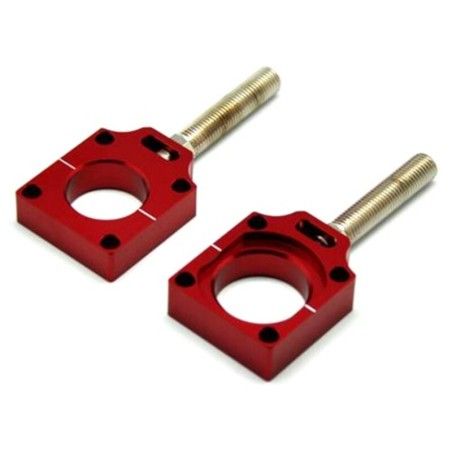 Tensores de eje trasero V PARTS rojo - Honda - motoscamaralweb.com