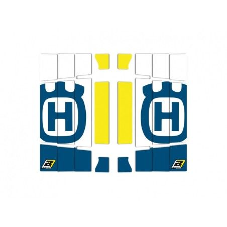 Adhesivos radiador BLACKBIRD Replica Trophy 22 Husqvarna - motoscamaralweb.com