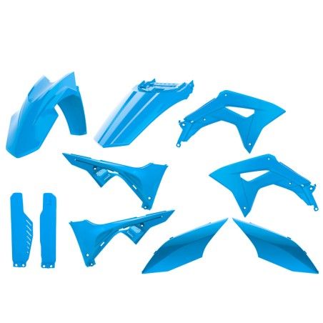 Kit de plásticos POLISPORT azul - Honda CRF 150L - motoscamaralweb.com
