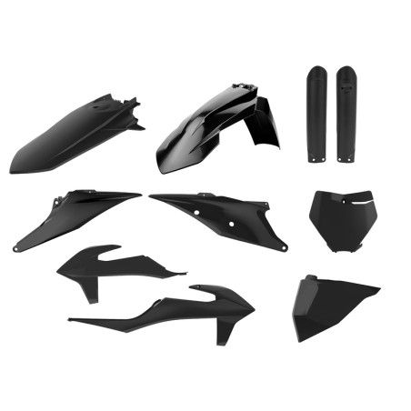 Kit de plásticos POLISPORT negro - KTM SX/SX-F - motoscamaralweb.com