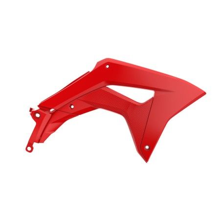Paneles laterales radiador POLISPORT - rojo Honda CRF150L - motoscamaralweb.com