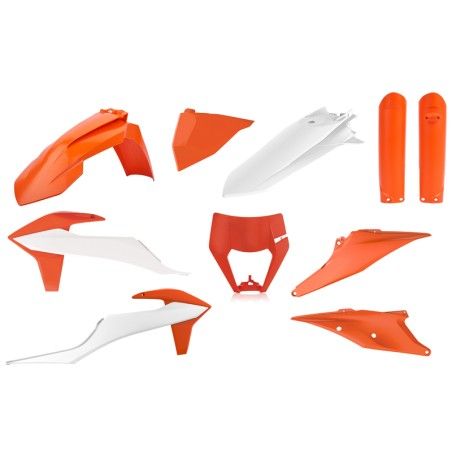 Kit de plástica POLISPORT - OEM KTM/Husqvarna EXC/EXC-F TE/FE - motoscamaralweb.com