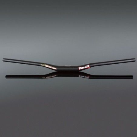 Manillar RENTHAL CYCLE Fatbar Ø35 H20mm Aluminio Negro - motoscamaralweb.com