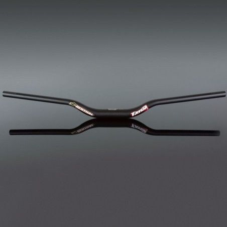 Manillar RENTHAL CYCLE Fatbar Ø35 H40mm Aluminio Negro - motoscamaralweb.com