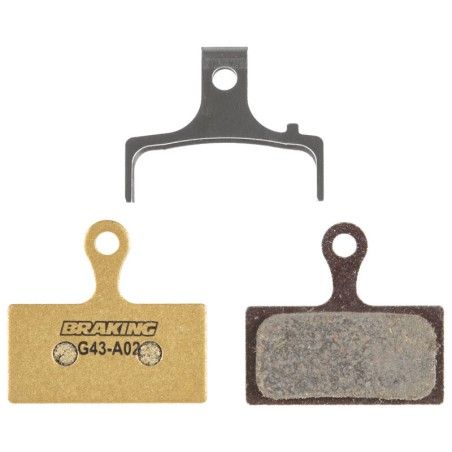 Pastillas de freno bici BRAKING Carbo-Metálicas - motoscamaralweb.com