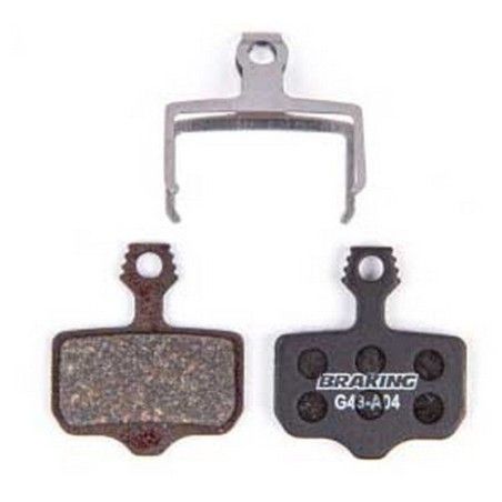 Pastillas de freno bici BRAKING Orgánicas - motoscamaralweb.com