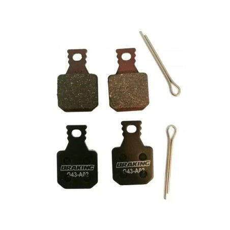 Pastillas de freno bici BRAKING Orgánicas - motoscamaralweb.com