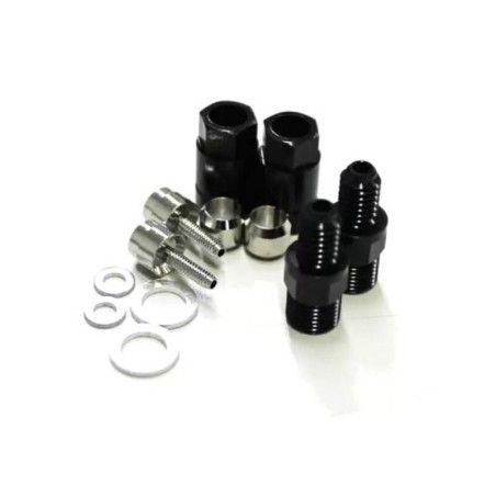 Kit olivas y conectores de latiguillo metálico BRAKING Ø5mm (1 linea) - motoscamaralweb.com