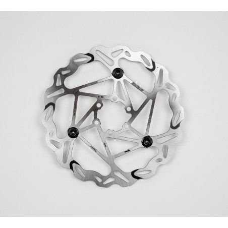 Disco de freno bici BRAKING S3 Batfly ondulado semi-flotante Ø220mm IS - motoscamaralweb.com