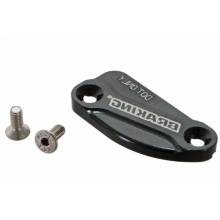 Tapa y tornillería para bomba de freno BRAKING Incas 2.0 izquierda - motoscamaralweb.com