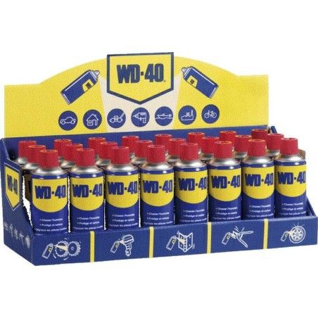 Expositor display 24pzs Multiusos WD-40 Spray 400 ml - motoscamaralweb.com