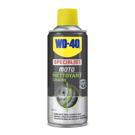 Spray limpiador de cadenas WD-40 400ml - motoscamaralweb.com