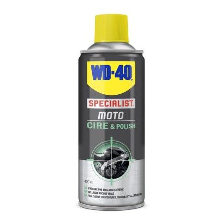 Spray abrillantador WD-40 cera y brillo 400ml - motoscamaralweb.com
