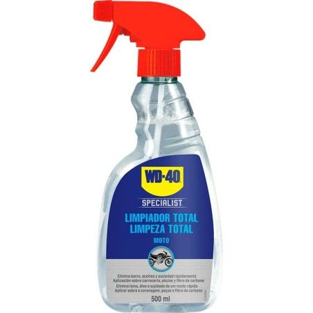 Jabón de limpieza WD-40 limpiador total 500ml - motoscamaralweb.com