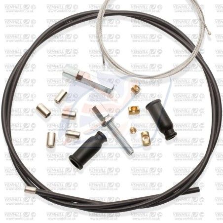 Kit cable de acelerador universal VENHILL - exterior 5mm / 1.35m- moto