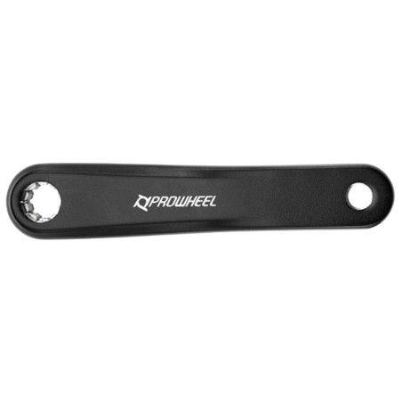 Biela derecha PROWHEEL E-Bike aluminio 170mm ISIS - Bosch / Bafang / Yamaha - motoscamaralweb.com