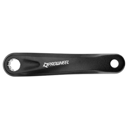 Biela izquierda PROWHEEL E-Bike aluminio 165mm ISIS - Bosch / Bafang / Yamaha - motoscamaralweb.com